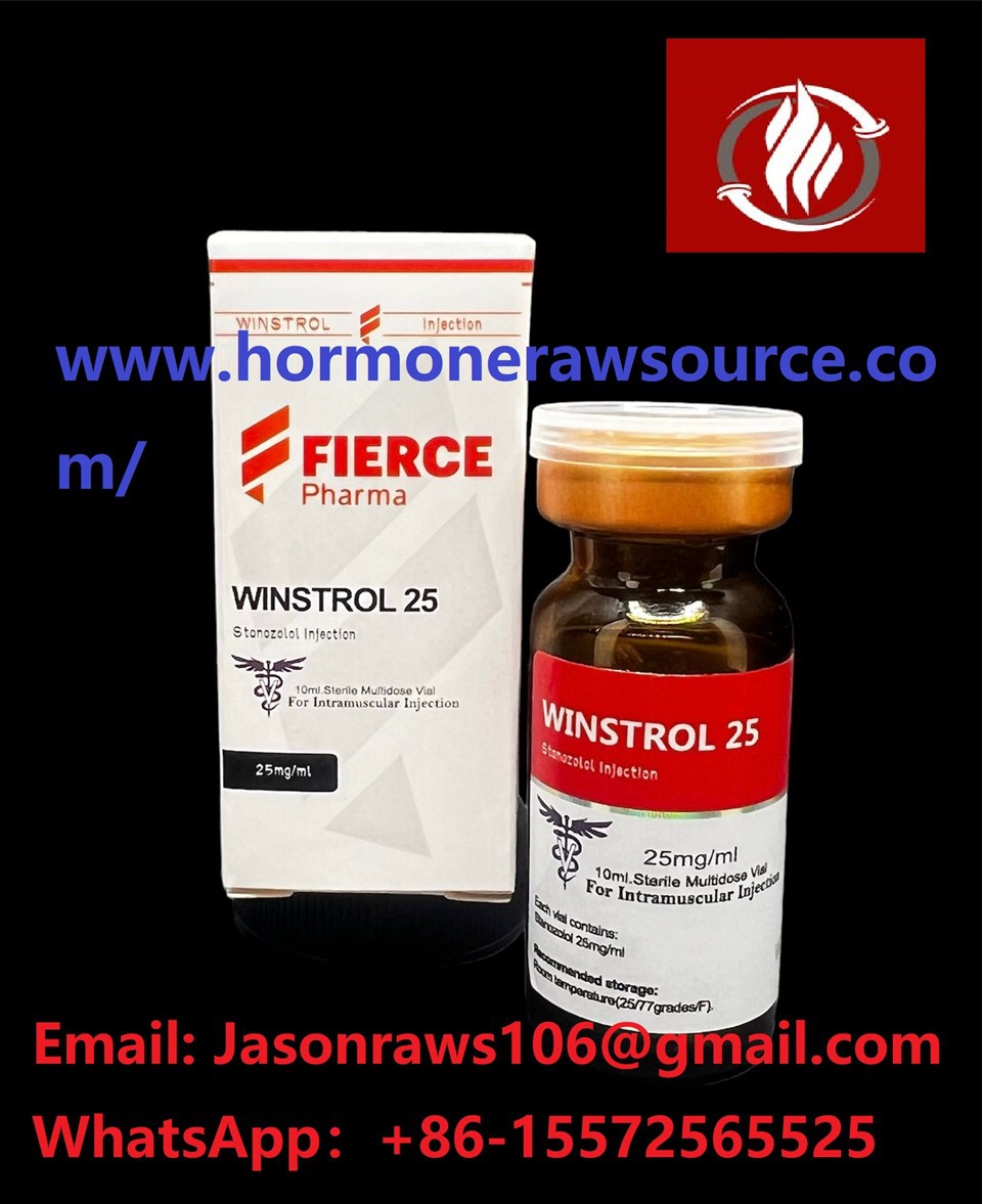 Stanozolol Premiwm FIERCE(Winstrol) 25mg/ml Ar gyfer Bodybuilding CAS: 10418-03-8