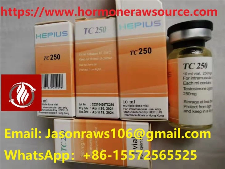 STROMUSC Testosterone Cypionate 250mg Ar gyfer Bodybuilding CAS:58-20-8