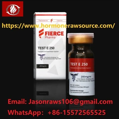 Testosterone FIERCE Enanthate(TE) 250mg/ml Ar gyfer Adeiladu Corff CAS: 315-37-7